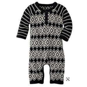 Hanna Andersson “winter wonderful romper-knitted sweater” one piece - NWOT